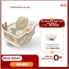Kệ đựng bát đĩa cao cấp chất liệu PVC